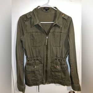 Green olive express jacket